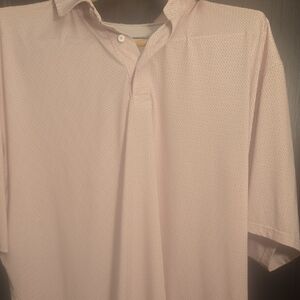 Elegant Light Pink Polo Shirt for Men